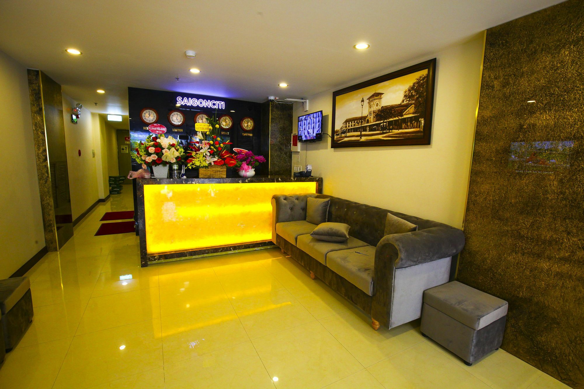 Saigonciti Hotel Ho Şi Min Exterior foto